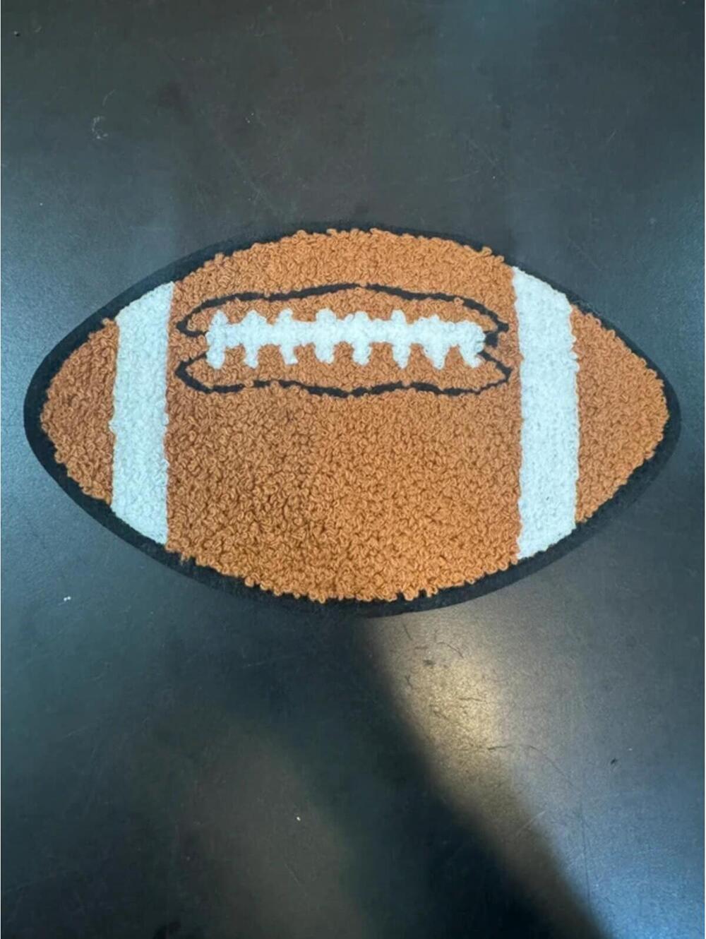 Football Chenille Patch Appliqué